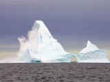 Iceberg Breaking Apart in Cold Antarctic Seas