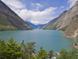 Scenic Mountains around the Blue Waters of Lake Louise