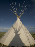 Teepee at Ft Union Trading Post National Historic Site Rendezvous