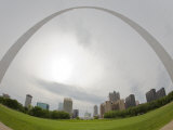 Gateway Arch in Downtown Saint Louis  Missouri