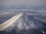 Conical Shaped Biei Fuji and Surrounding Forest