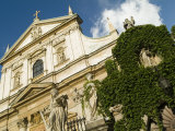 Church of Saints Peter and Paul and Statues of Two Disciples