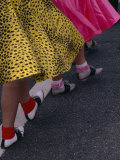 Teenagers in Saddle Shoes  Circle Skirts and Bobby Socks