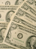 Close View of One-Hundred Dollar Bills