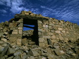 Crumbling Walls of Chanquillo Dated Archeological Site 350 Bc