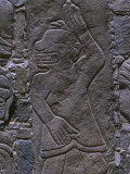 Pre-Columbian Reliefs in Stone at the Sechin Ruins Dating 1600 BC