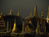 Roofs  Spires  and Steeples in the Grand Palace Complex  Bangkok