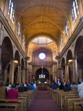Interior of Wooden Church of San Francisco De Castro