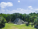 Mayan Ruins at Caracol  Belize
