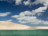 White Sand Islands Form Off the Southern Coast of Mozambique