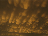 Mammatus Clouds Fill the Sky Following a Storm