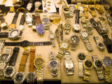 Case of Watches in Pawn Shop
