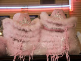 San Antonio  Texas  Pink Cowboy Hats for Women Trimmed with Feathers