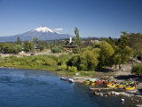 Villarrica Is a City in Southern Chile Located on the Western Shore of Villarrica Lake
