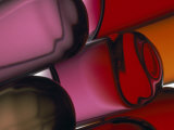 Close View of Colored Water  Imitating a Chemical