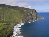 Waipio Valley and Large Coastal Cliffs on Hawaii