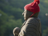 Jizo Statue Honoring the Dead from Poisonous Volcanic Gases
