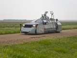 Tornado Intercept Vehicle in Search of Tornados to Drive Into