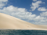 White Sand Islands Form Off the Southern Coast of Mozambique
