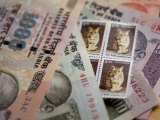 Indian Rupees and Stamps