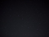 Stars and the Big Dipper on a Clear Night