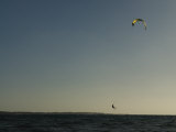 Parasailing in the Indian Ocean Off the Coast of Mozambique
