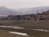 Small Settlement in Svalbard  Norway