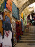 Jerusalem  Israel  Stairway in Old City Market
