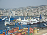 View of the Port of Valparaiso