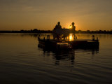 Floating Dinner at Sunset on the Zambezi River