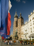 St Mary's Church in the Rynek Glowny or Market Square