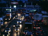 Traffic Moves Through Customs at the Texas  Mexico Border