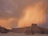 Monsoon Storm in the Painted Desert