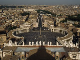 View of Rome from Atop the Vatican