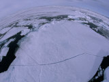 Cracking Ice in the Svalbard Archipelago