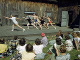 Dancers Perform at a Summertime Festival of Dance