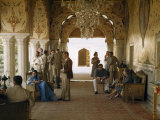 Maharaja and Maharani of Jaipur Entertain Australian Polo Players