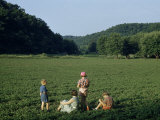 Tourists Overlook Farm Where Abraham Lincoln Lived Up to Age Seven