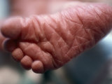 Close View of the Bottom of a Baby's Foot