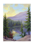 Mountain Lake at Sunrise