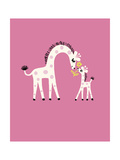 Giraffe Family