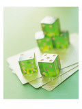 Green Dice and Cards