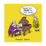 Pianist in Wig