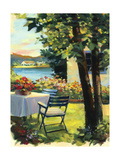 Table and Chairs with Flowers