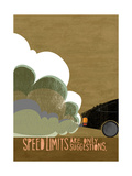 Speeding Car