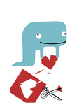 Whale with a Heart