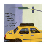 Taxi at Yellow Light