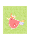Chicken over Polka Dots