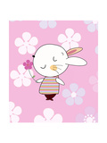 Rabbit in Striped Shirt