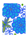 Blue Zinnia